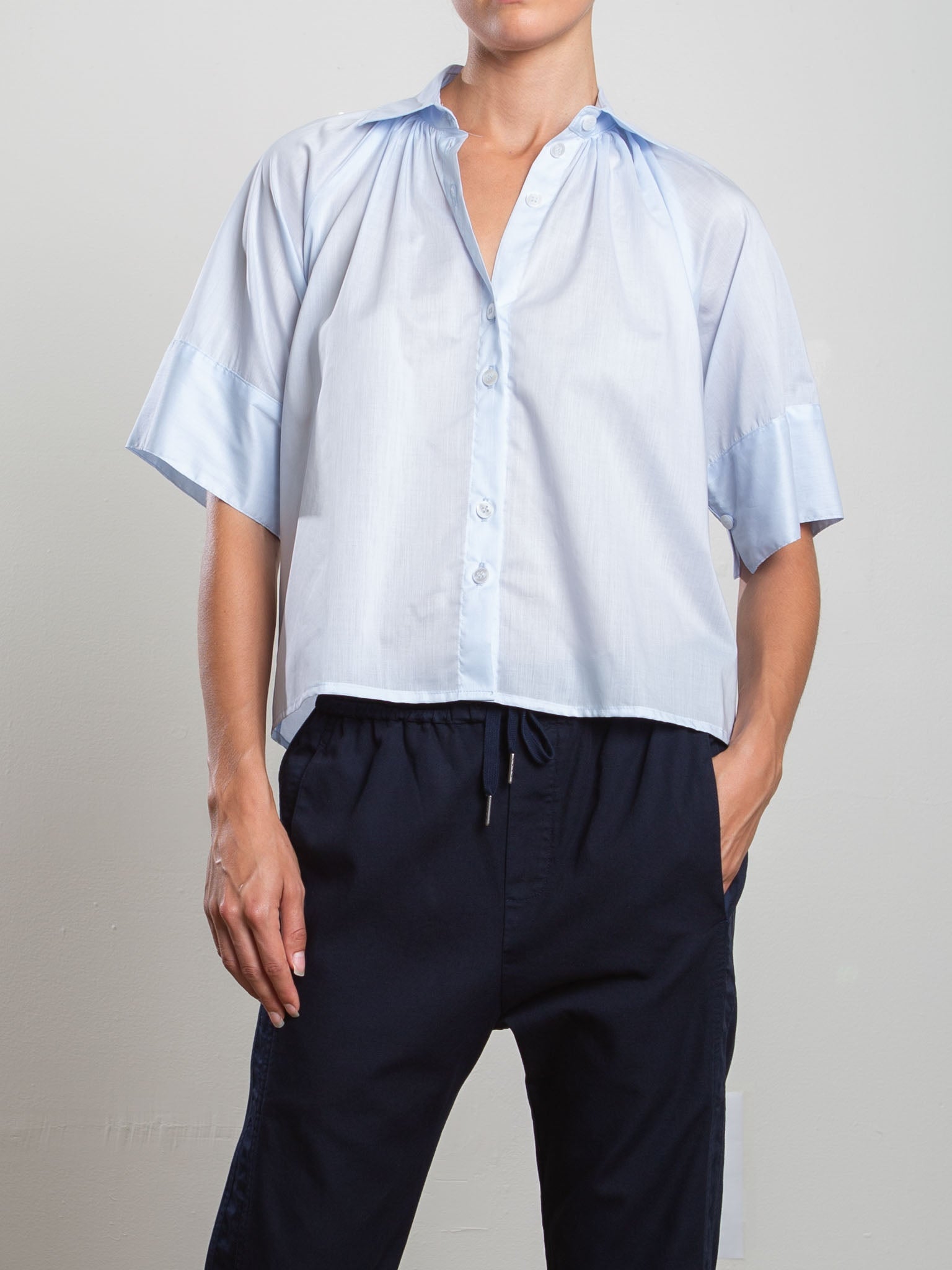 Halle Shirt in Spanish Voile