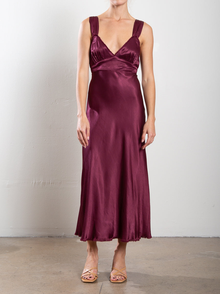 Colette Dress in Vintage Satin Colette Dress in Vintage Satin