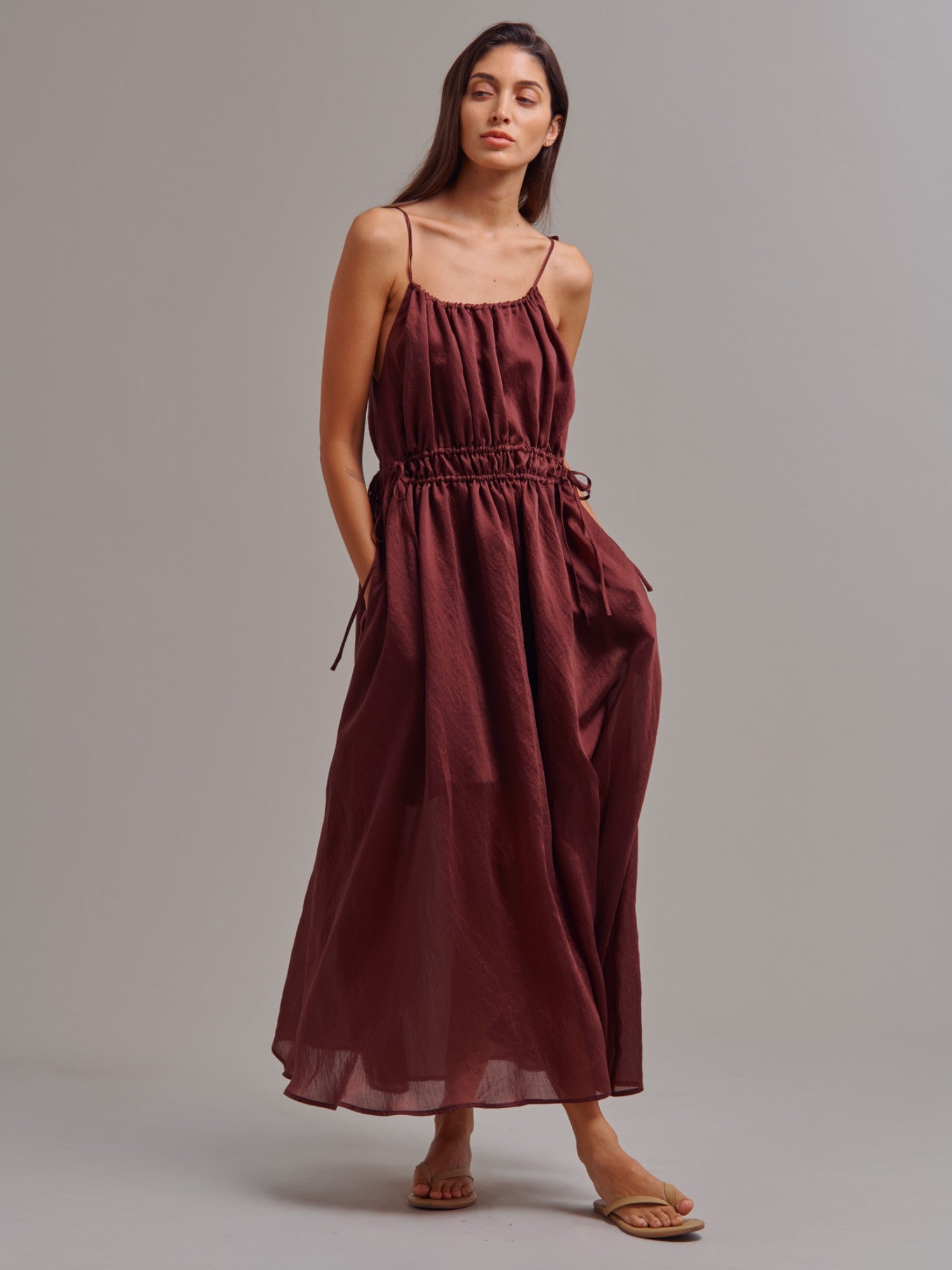gossamer dress Cecelia in Showcased in Look 14 on the SS26 Runway Faerie Land the Label -