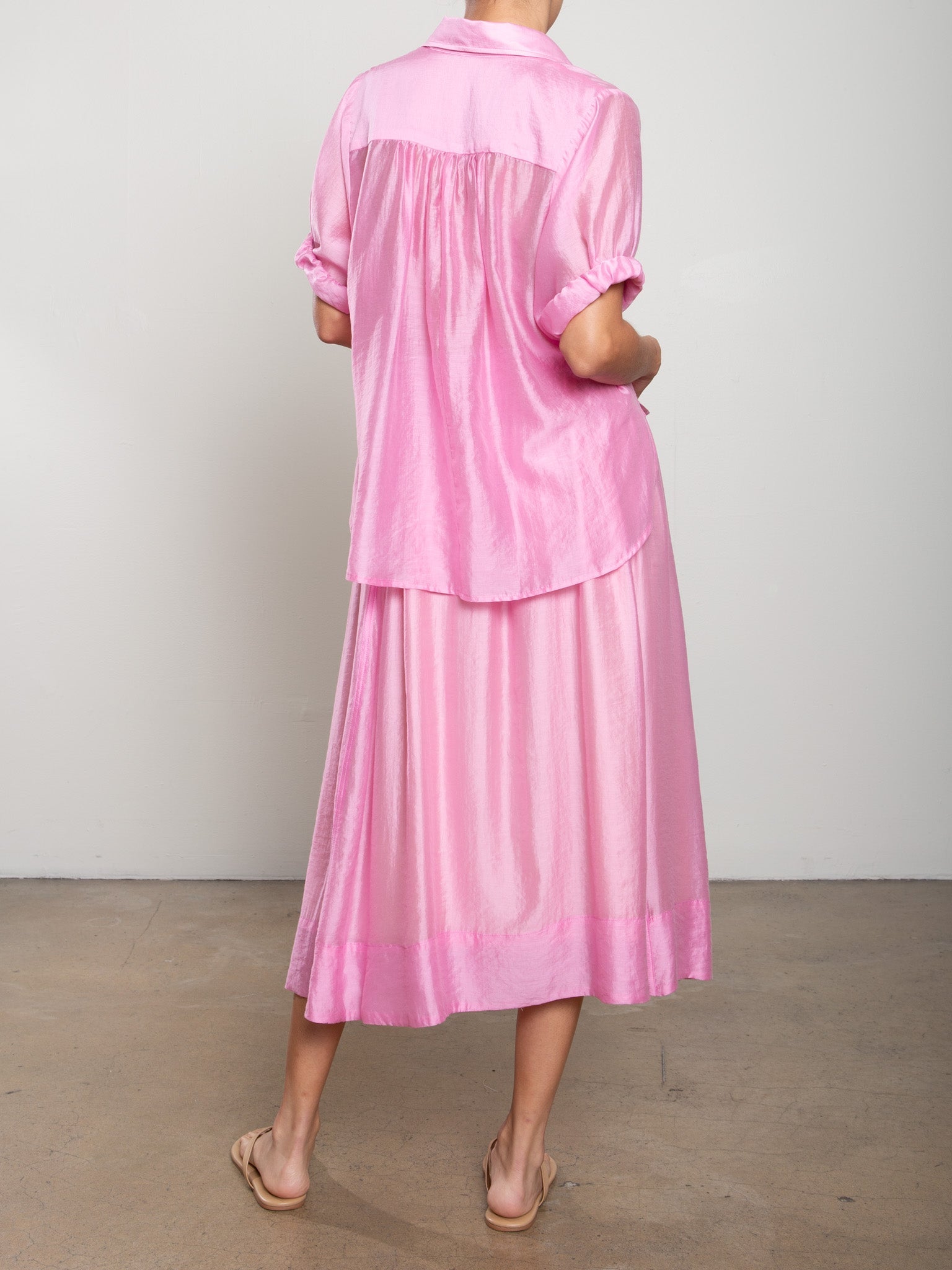 Claudia Skirt in Gossamer - Peony *Final Sale* – Pharaoh Collection