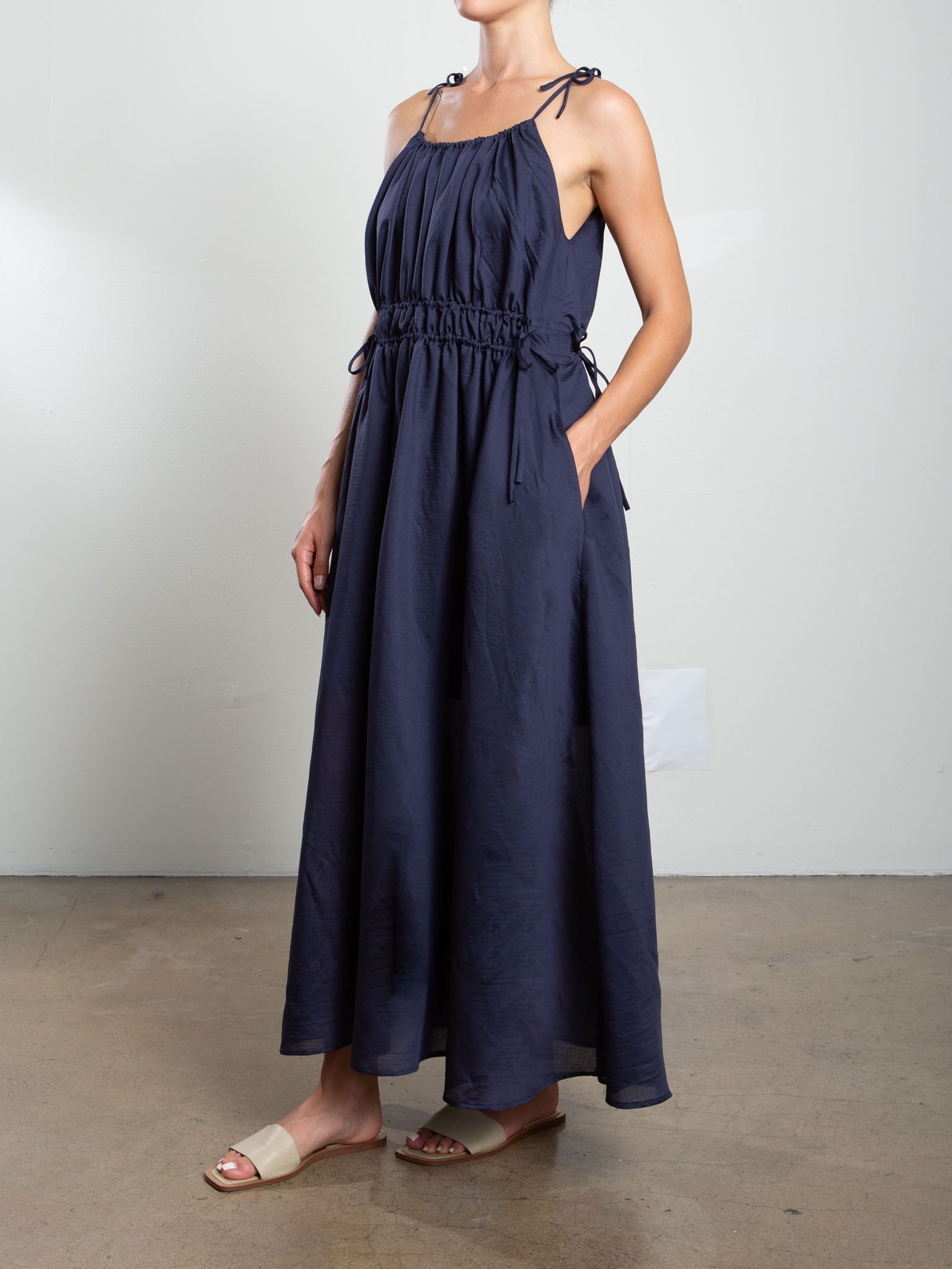Cecelia Dress in Gossamer - Navy Navy / 1/S Cecelia Dress in Gossamer - Navy Navy / 1/S